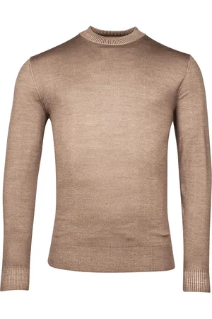 Thomas Maine Turtleneck wol normale fit effen