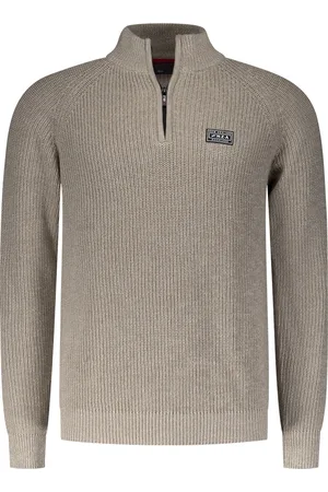 New Zealand Trui half zip normale fit