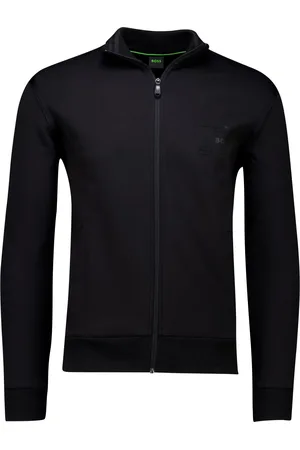 HUGO BOSS Katoenen Boss Green Skaz vest effen normale fit