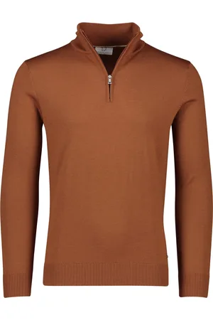Born with Appetite Sweater opstaande kraag merinowol
