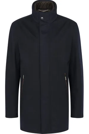 Bugatti Buggati jas navy effen wijde fit