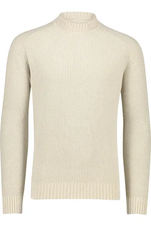HUGO BOSS Orange trui effen katoen turtleneck