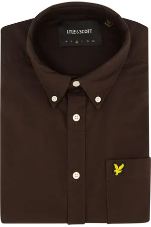 Lyle &amp; scott Casual overhemd effen normale fit