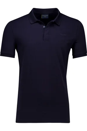 Cavallaro Napoli Davegio Polo effen slim fit