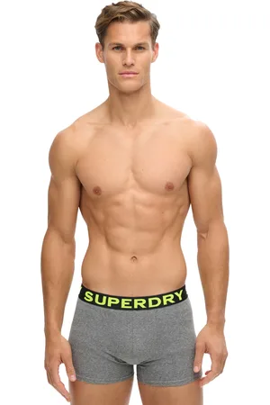 Superdry Boxershorts zwart 3-pack