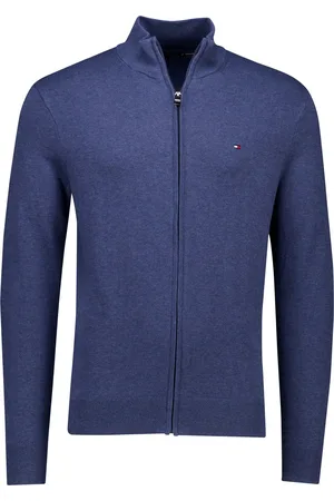 Tommy Hilfiger Vest gemeleerd katoen
