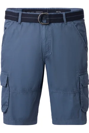 Casa Moda Bermuda wijde fit katoen cargo