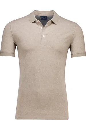Cavallaro Napoli Poloshirt gemeleerd katoen