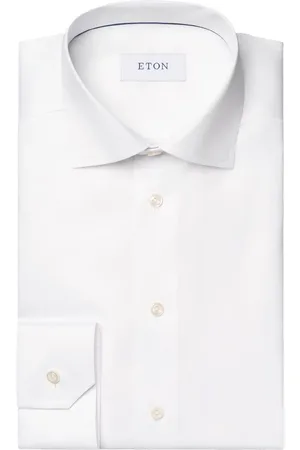 Eton Overhemd Slim Fit effen