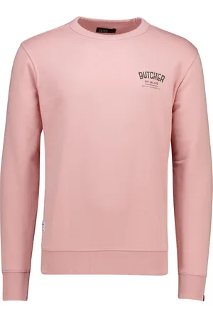 Butcher of Blue Army College crew neck trui met logo
