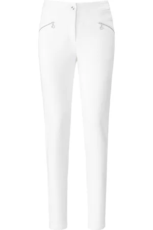 Looxent Broek in zeer smal model schuine ritszakken Van