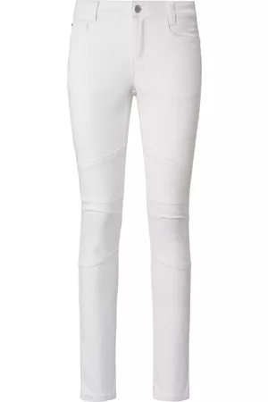 Looxent Wonderjeans bikernaden en -stiksels Van
