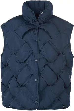 Looxent Bodywarmer drukknoopsluiting Van blauw