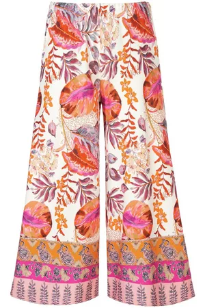 Green Cotton Dames Culottes - Culotte 100% katoen Van multicolour