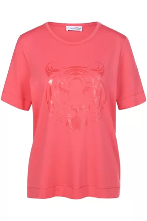Looxent Shirt ronde hals en korte mouwen Van pink