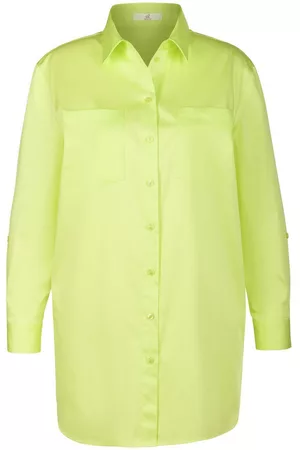 Emilia Lay Lange blouse lange mouwen Van groen