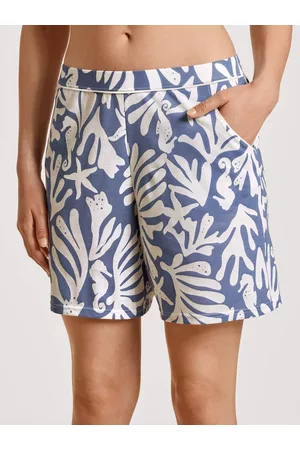 Calida Dames Shorts - Korte broek Van blauw
