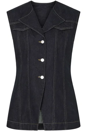 Pieces® Pcnua Fitted Denim Gilet