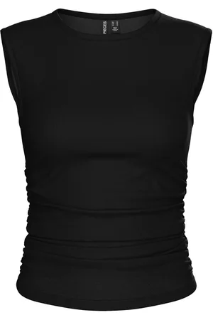 Pieces® Pcmadison Ruches Mouwloze Top
