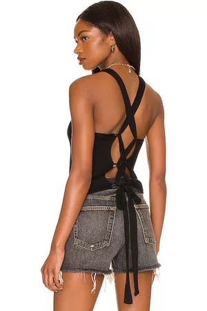 LnA Dames Tops - Simone Wrap Top in