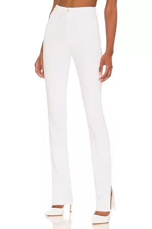 Favorite Daughter Valentina Super High Rise Tower Jean With Slit in