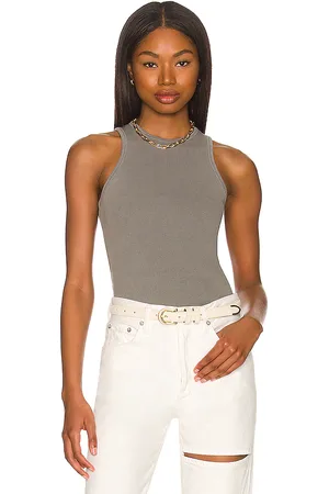 Tularosa Green The Maya Racer Tank in