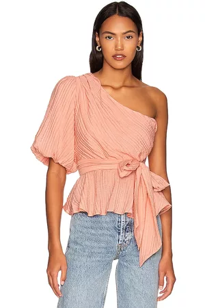 Minkpink Vera One Shoulder Top in