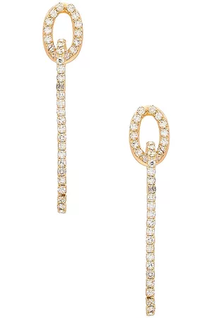 Ettika Paperclip Earrings in