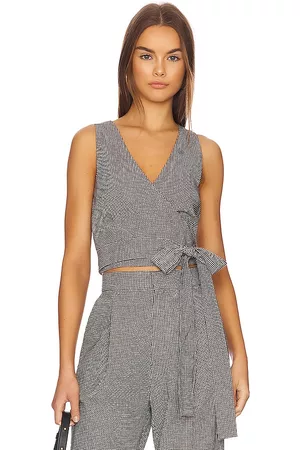Minkpink Brooklyn Wrap Crop Top in