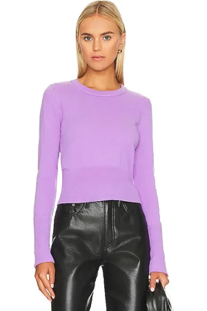 AUTUMN CASHMERE Cropped Sweater in