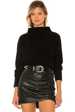 Vince Boiled Funnel Neck Pullover in