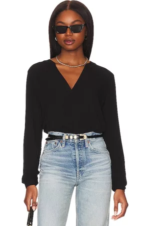 Bobi Cuffed Sleeve Tunic Top in