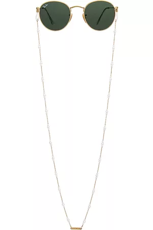 Ettika Dames Zonnebrillen - Pearl Moments Glasses Chain in