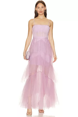 BCBG Max Azria Corset Tulle Gown in