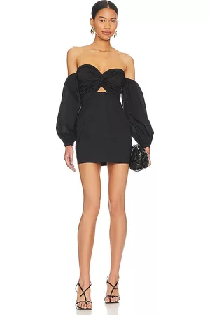 superdown Flynn Ruched Sleeve Dress in
