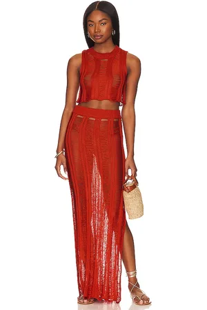 superdown Tayla Maxi Skirt Set in