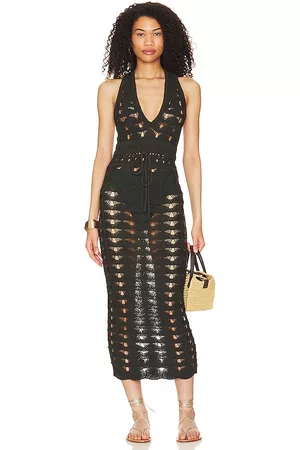 House of Harlow Dames Midi jurken - X REVOLVE Avena Crochet Midi Dress in