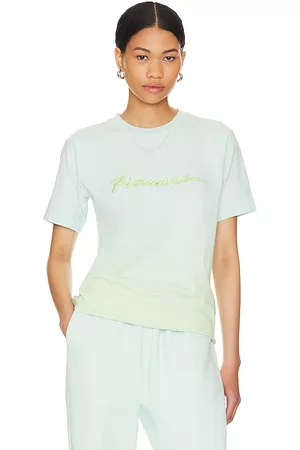 Fiorucci Dames T-shirts - Gradient Squiggle Logo T-shirt in