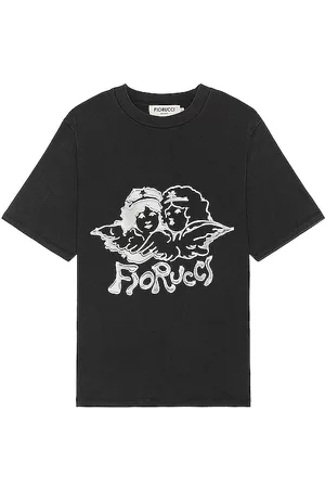 Fiorucci Dames T-shirts - Chrome Angel T-shirt in