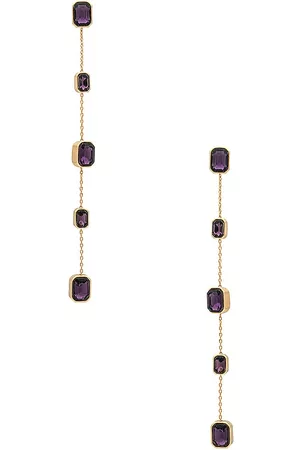 Ettika Dames Oorknopjes - Delicate Drop Earring in