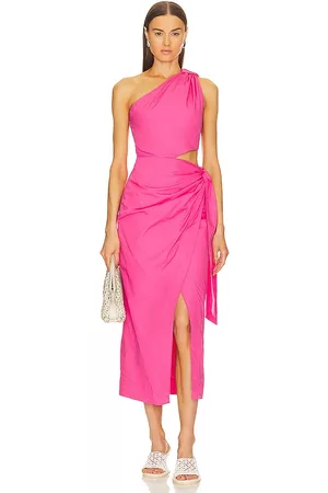 Jonathan Simkhai Dames Midi jurken - Doran Midi Dress in