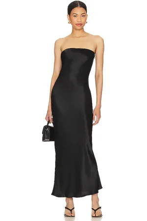SNDYS Angel Strapless Midi Dress in