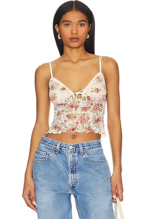 MORE TO COME Fia Lace Cami Top in