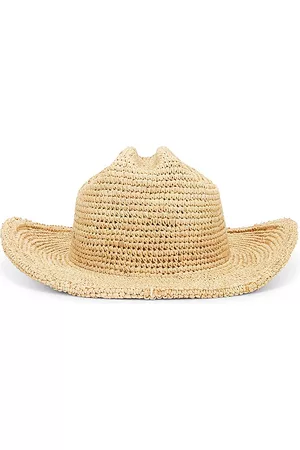 Lack of Color Raffia Cowboy Hat in