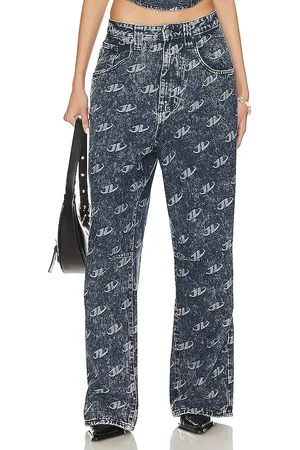 Jaded London Monogram Baggy Pants in