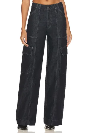 AG Jeans X Emrata Amia Wide Leg Jean in
