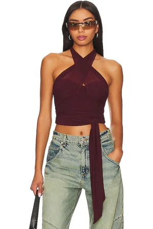 MAJORELLE Charlize Halter Top in