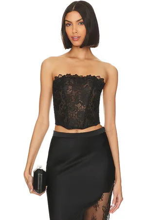 FLEUR DU MAL Whitney Corset Top in