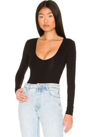 superdown Malina Deep V Bodysuit in