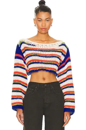 MORE TO COME Stefanie Crop Sweater in